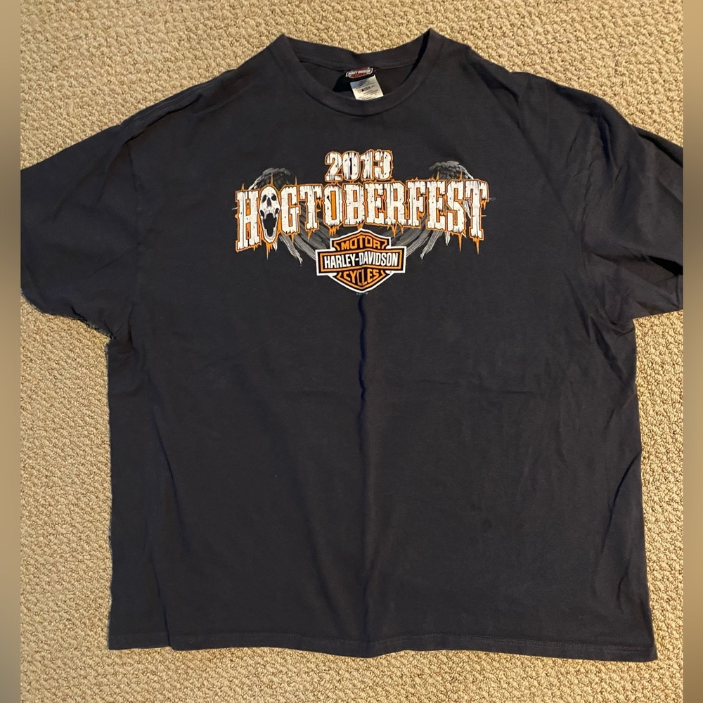 Harley-Davidson Hogtoberfest vintage Tshirt